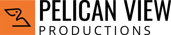 Variation of Pelican View's logo to use in a horizontal format.